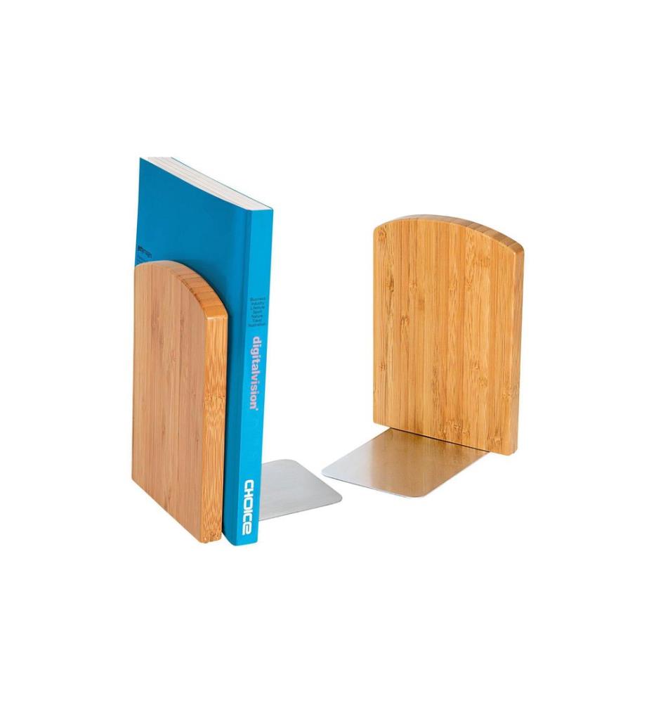 WEDO - Buchstützen-Set 2 Stück, Bambus