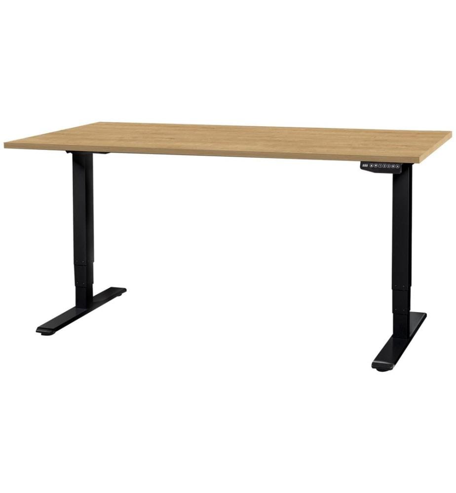 CONTINI - Stehtisch 1.6 x 0.8 m, Eiche / Schwarz