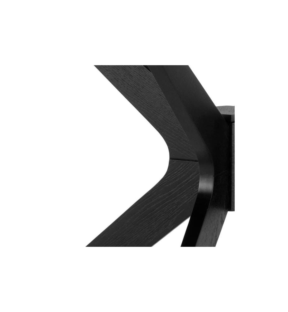 AC Design - Tisch Duncan Schwarz Ø 105 cm