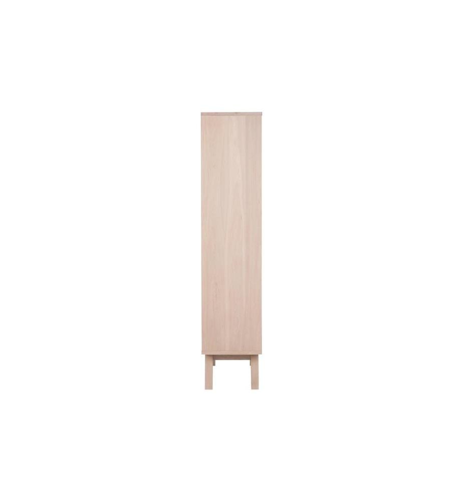 AC Design - Vitrine A-Line Marron clair, 72 x 42 x 190 cm