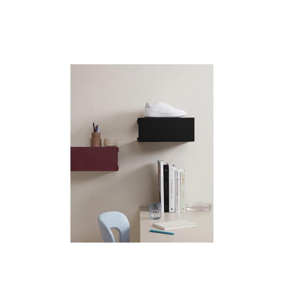 ReCollector - Wandregal BoxShelf, Maroon Red