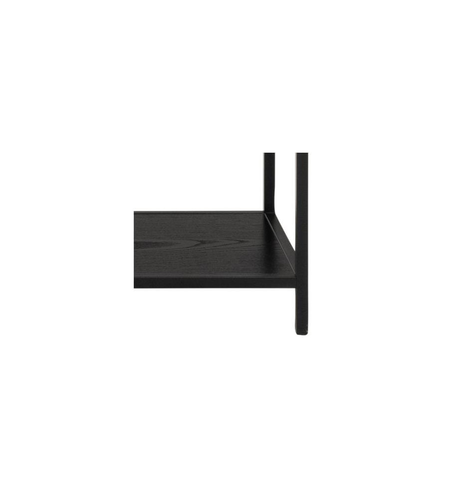 AC Design - Regal Seaford 135 x 35 x 150 cm, Schwarz