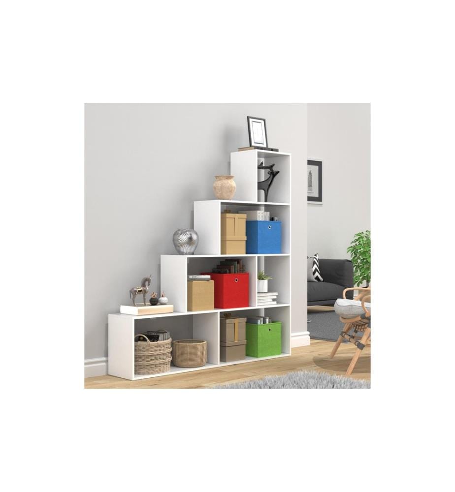 VCM - Regal Dubila L 155 x 163 cm, Weiss