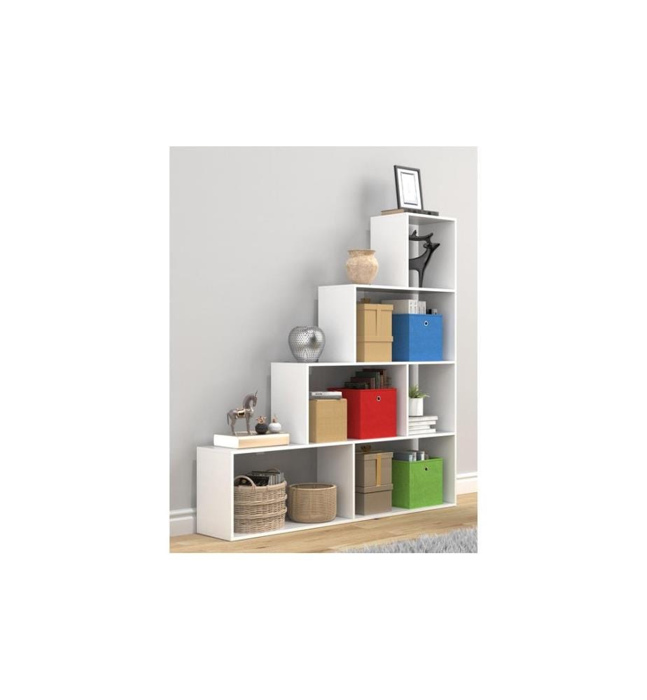 VCM - Regal Dubila L 155 x 163 cm, Weiss