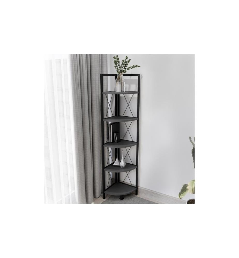 VCM - Regal Insasi 5 34 x 160 cm, Anthrazit