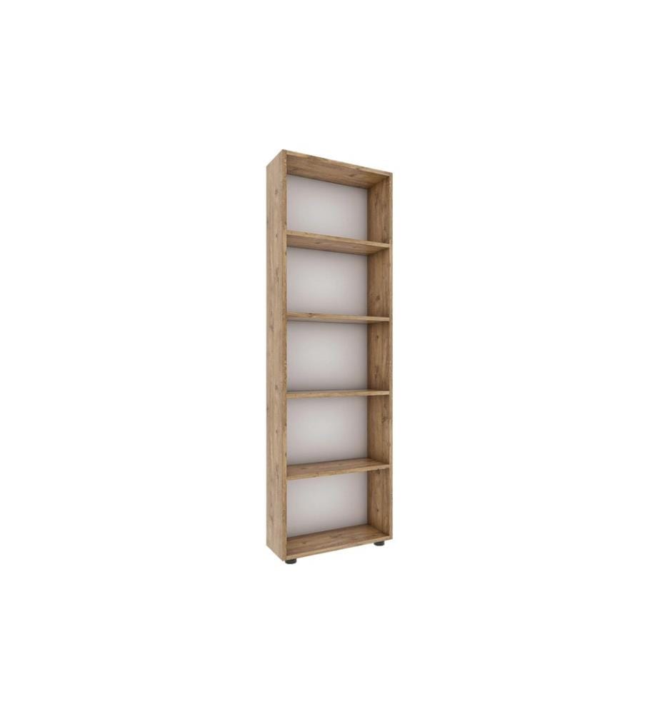 VCM - Regal Bulas 5-fach 169 x 56 cm, Honig-Eiche