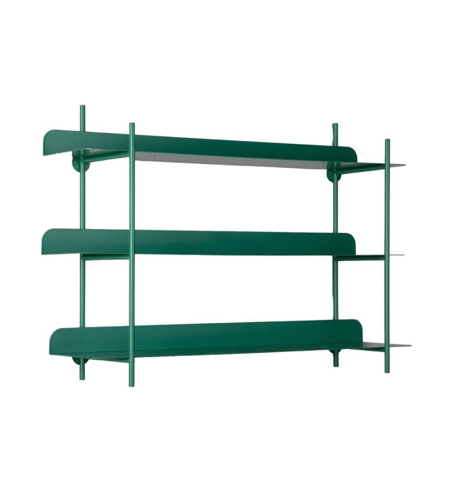 PRESENT TIME - Wandregal Cool Retro, Retro green