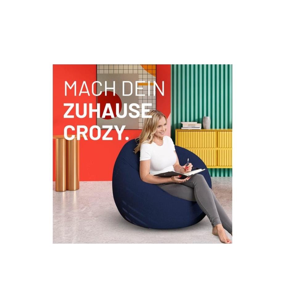 Lumaland - Sitzsack Flexi Comfort 320 L, Nachtblau