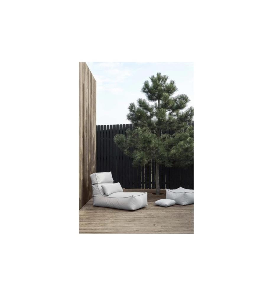 BLOMUS - Pouf Stay Braun