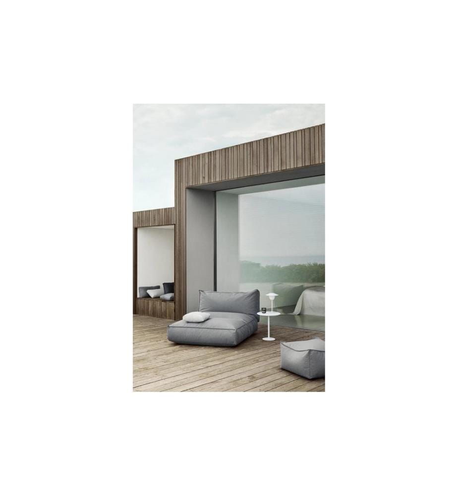 BLOMUS - Pouf Stay Hellblau