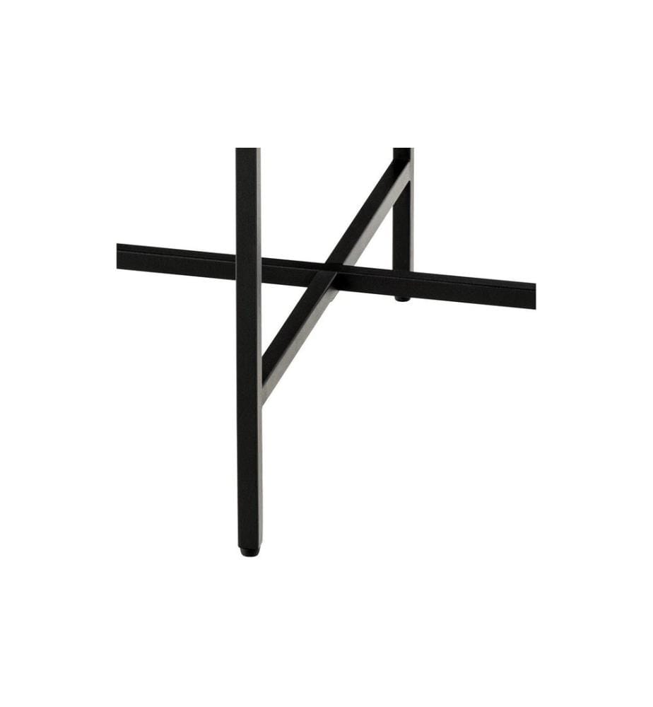 AC Design - Table basse Lamoine Noir, Ø 40 x 45 cm