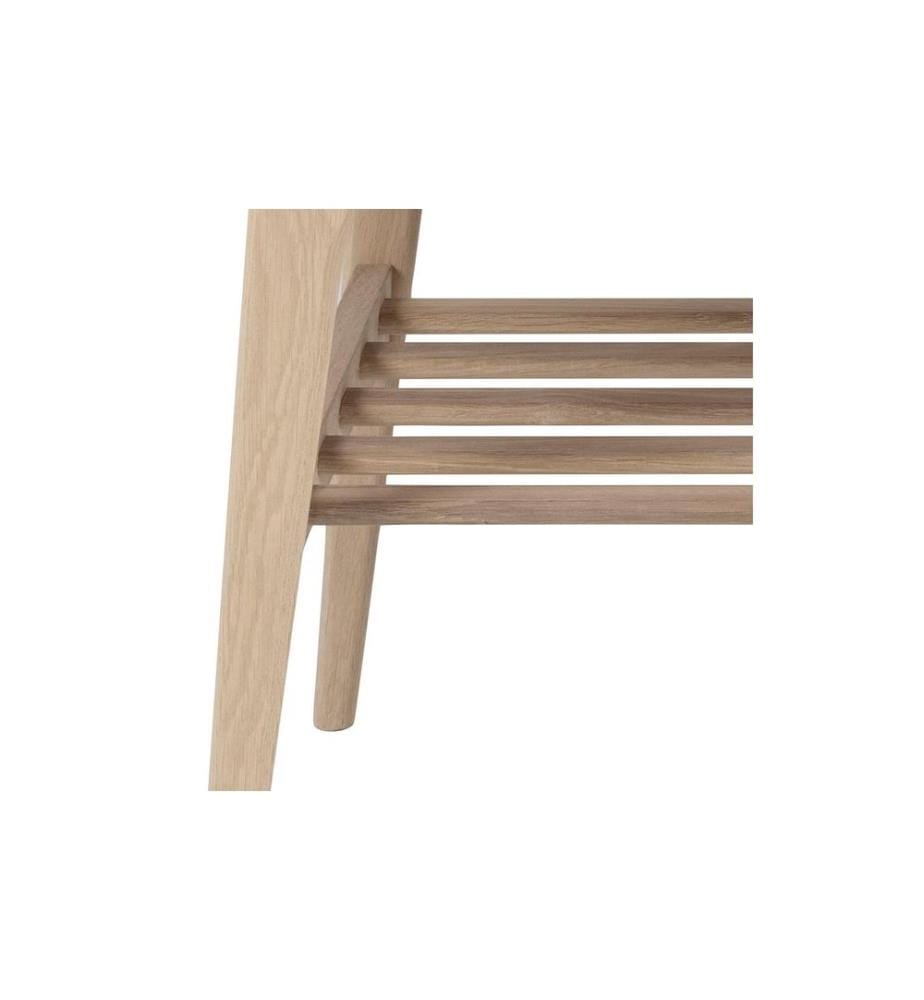 AC Design - Table basse Woodstock Chêne, 120 x 60 x 47 cm