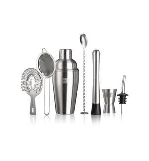 Vacuvin - Drink Mixer Set Cocktail Set 7-teilig 550 l, Silber