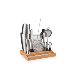 Vacuvin - Cocktail-Set Bar 16-teilig 0.75 l, Edelstahl