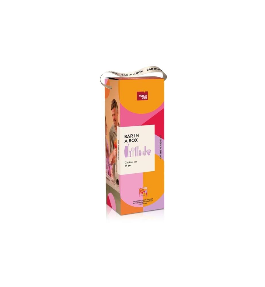 Vacuvin - Cocktail-Set Cocktail Set 14-teilig 0.7 l, Edelstahl