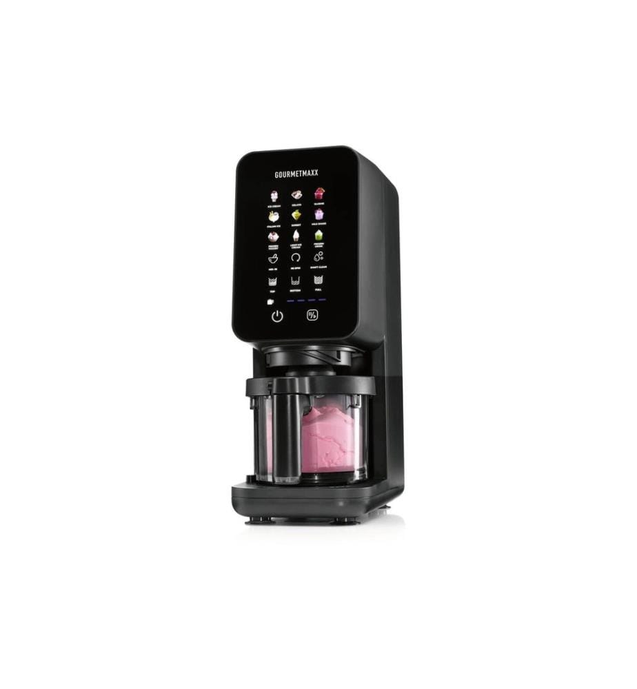 GOURMETMAXX - Glacemaschine 0.86 l, Schwarz
