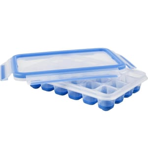 EMSA - Eiswürfelbox Clip & Close Blau/Transparent