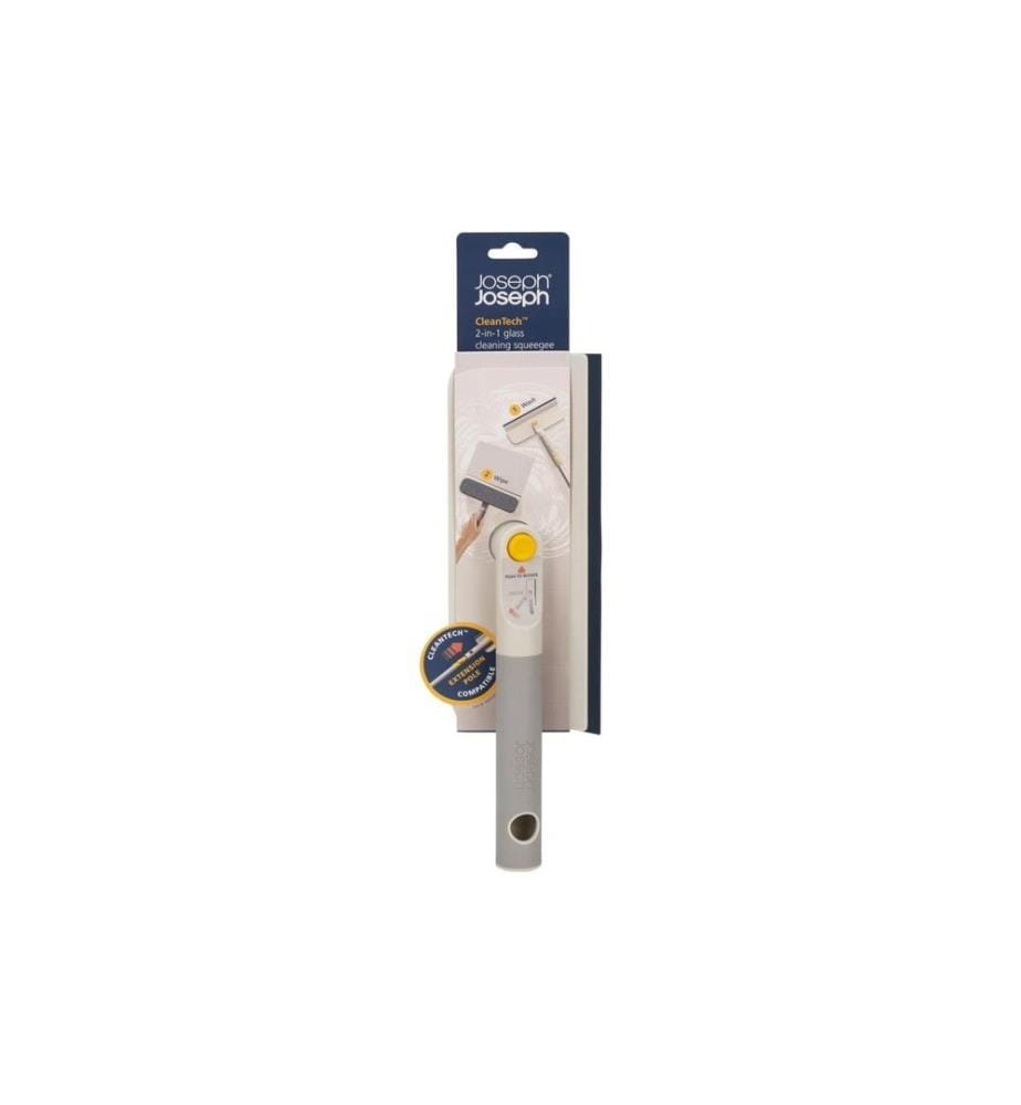 Joseph Joseph - Fensterwischer CleanTech 2-in-1, 6 x 10 x 36 cm