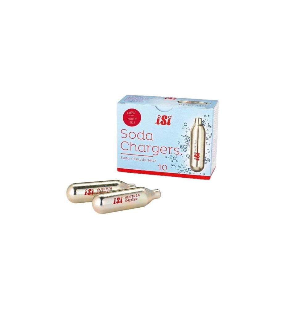 ISI - Gazéificateur d'eau Capsules 10 pièces, Doré