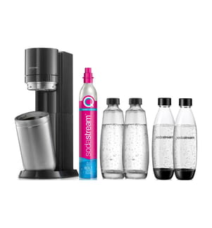 Sodastream - Wassersprudler DUO Megapack XL Schwarz