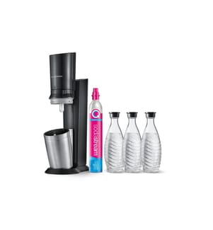 Sodastream - Wassersprudler Crystal CQC Megapack Schwarz