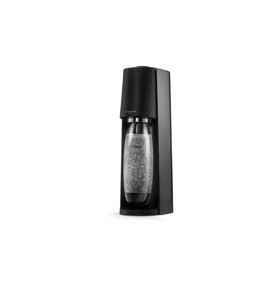 Sodastream - Wassersprudler Terra Schwarz, Megapack