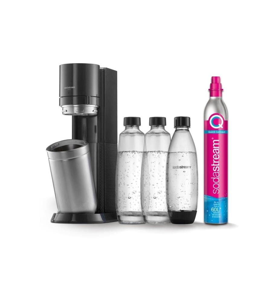 Sodastream - Wassersprudler Duo Megapack Schwarz