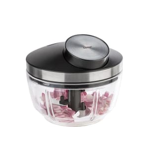 GEFU - Hacker Zizo 450 ml, Transparent/Schwarz/Silber