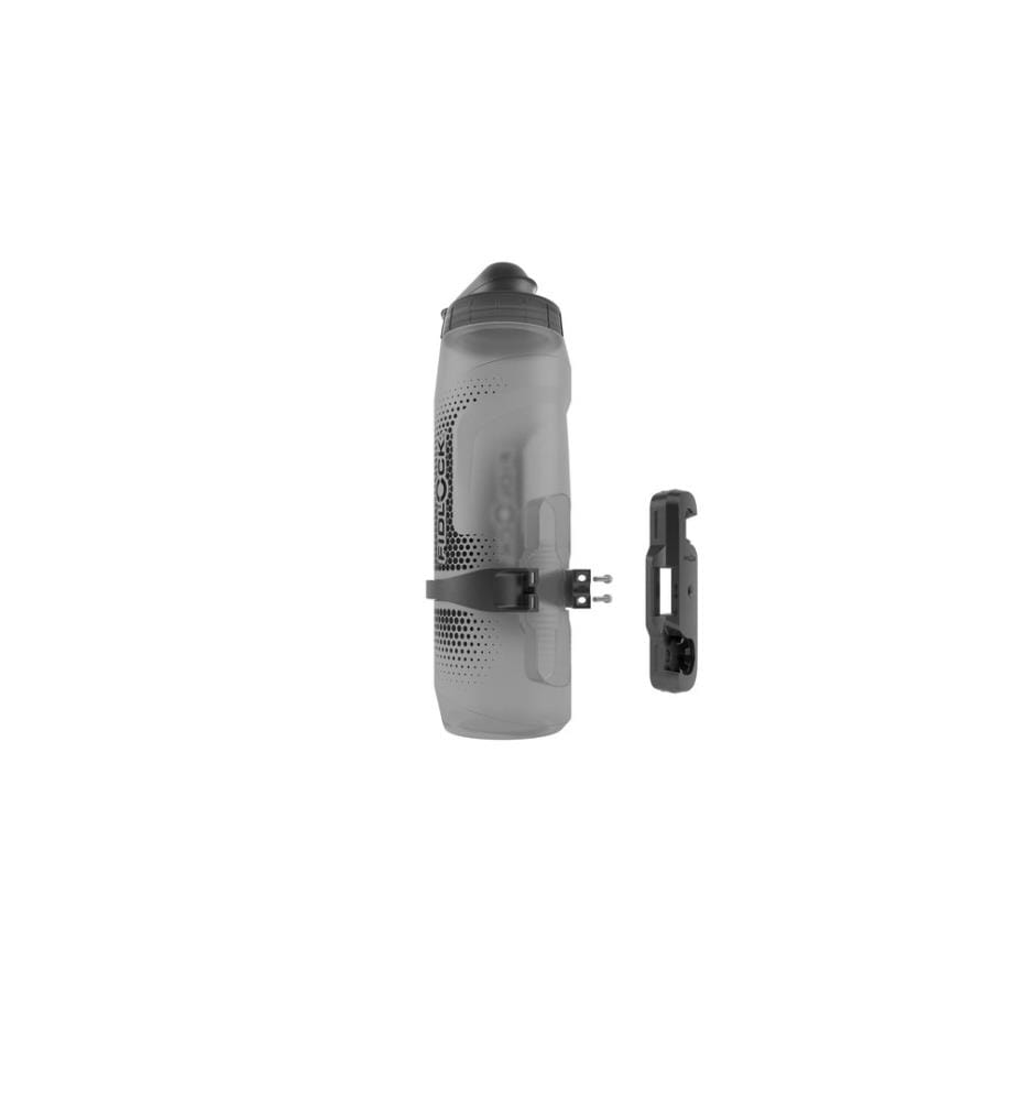 FIDLOCK - Gourde Twist 0.8 l, Noir/Transparent inkl. Twist Bike Base