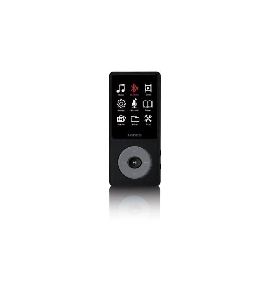 Lenco - MP3 Player Xemio-860 Grau; Schwarz