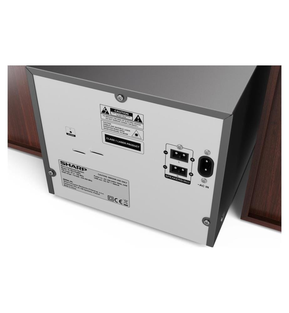 SHARP - Systèmes audio XLB517DBR Microsystème DAB+/FM