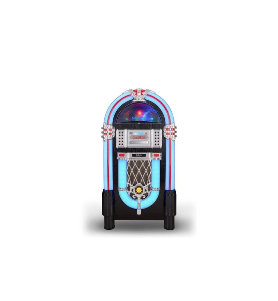 Noxon - Systèmes audio Jukebox 1 Noir/Argenté/Multicolore