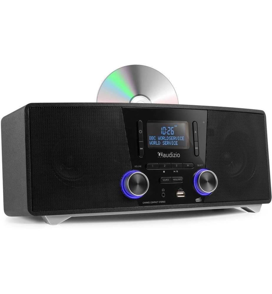 AUDIZIO - Micro-HiFi Anlage Cannes Schwarz