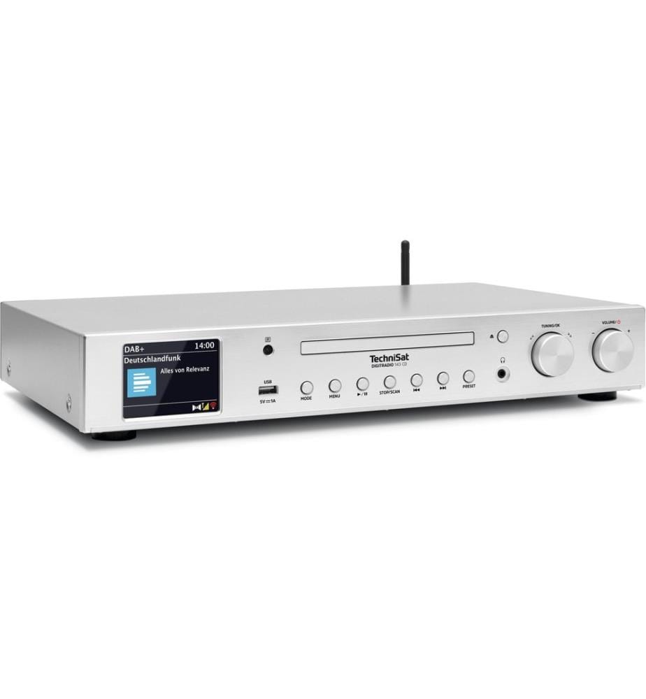 TECHNISAT - Radio-Tuner DigitRadio 143 CD V3 Silber