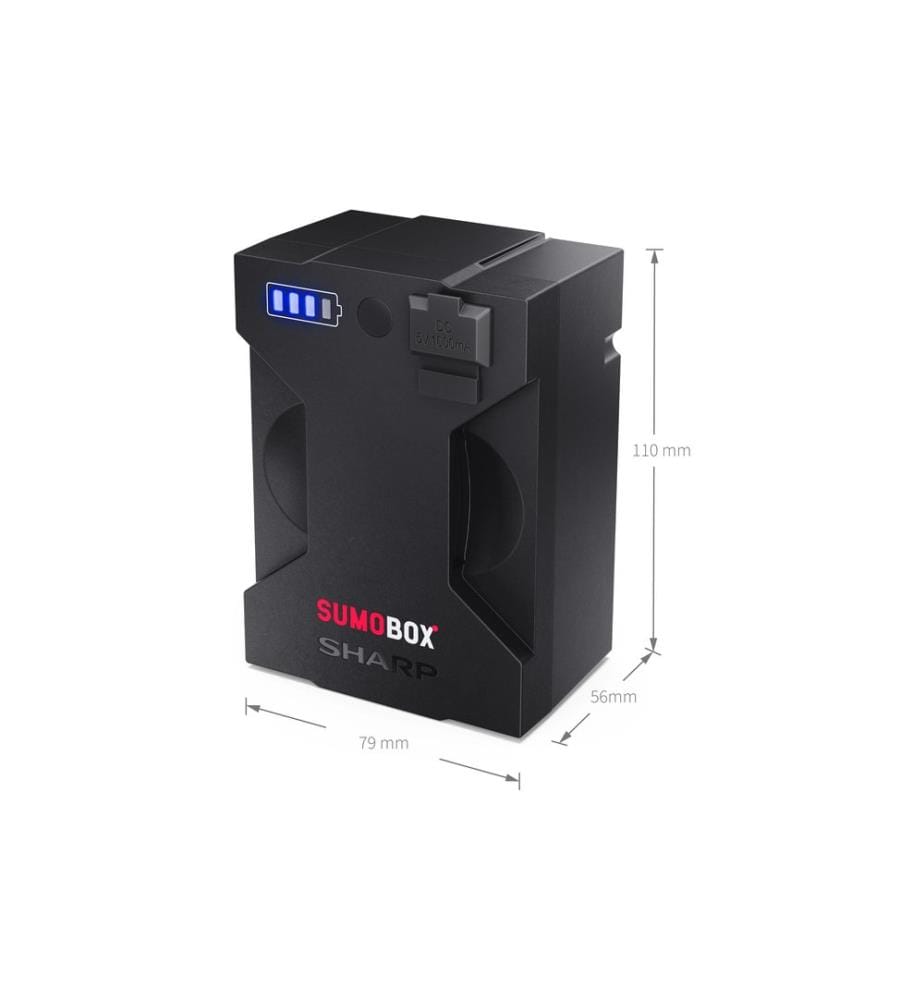 SHARP - Akkupack und Ladegerät SumoBox Schwarz