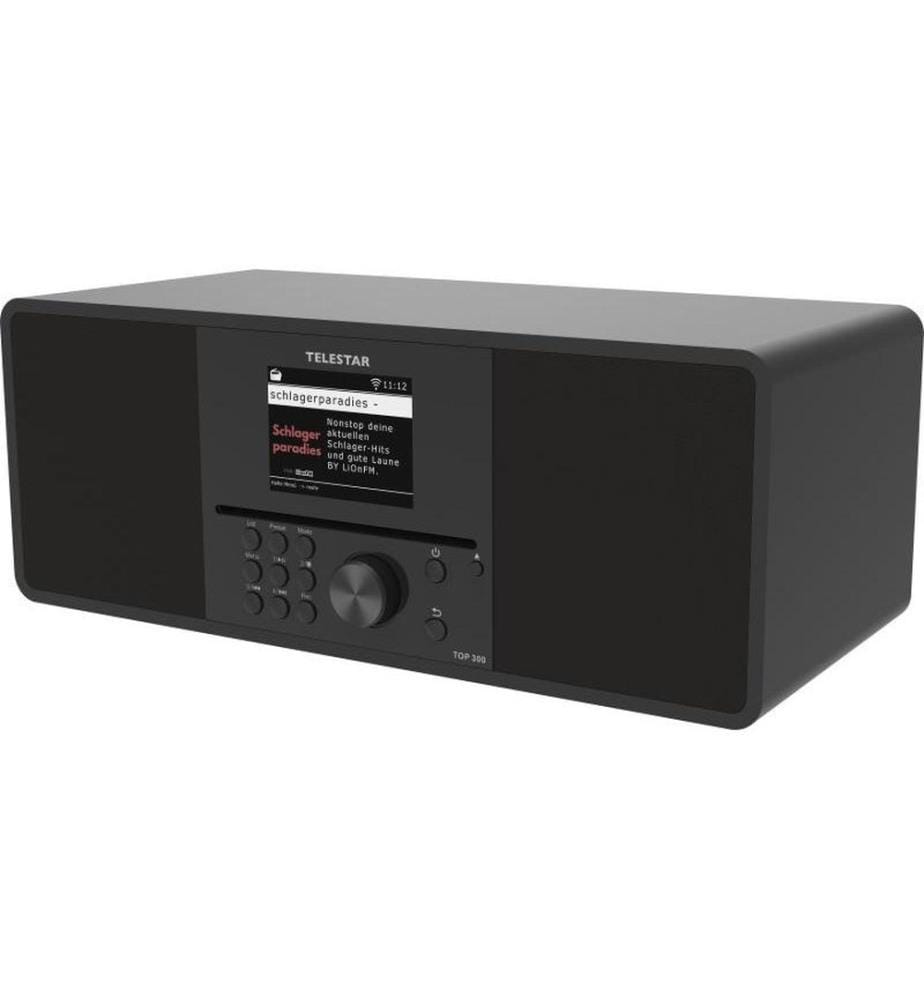 Telestar - Internet Radio TOP 300 Schwarz