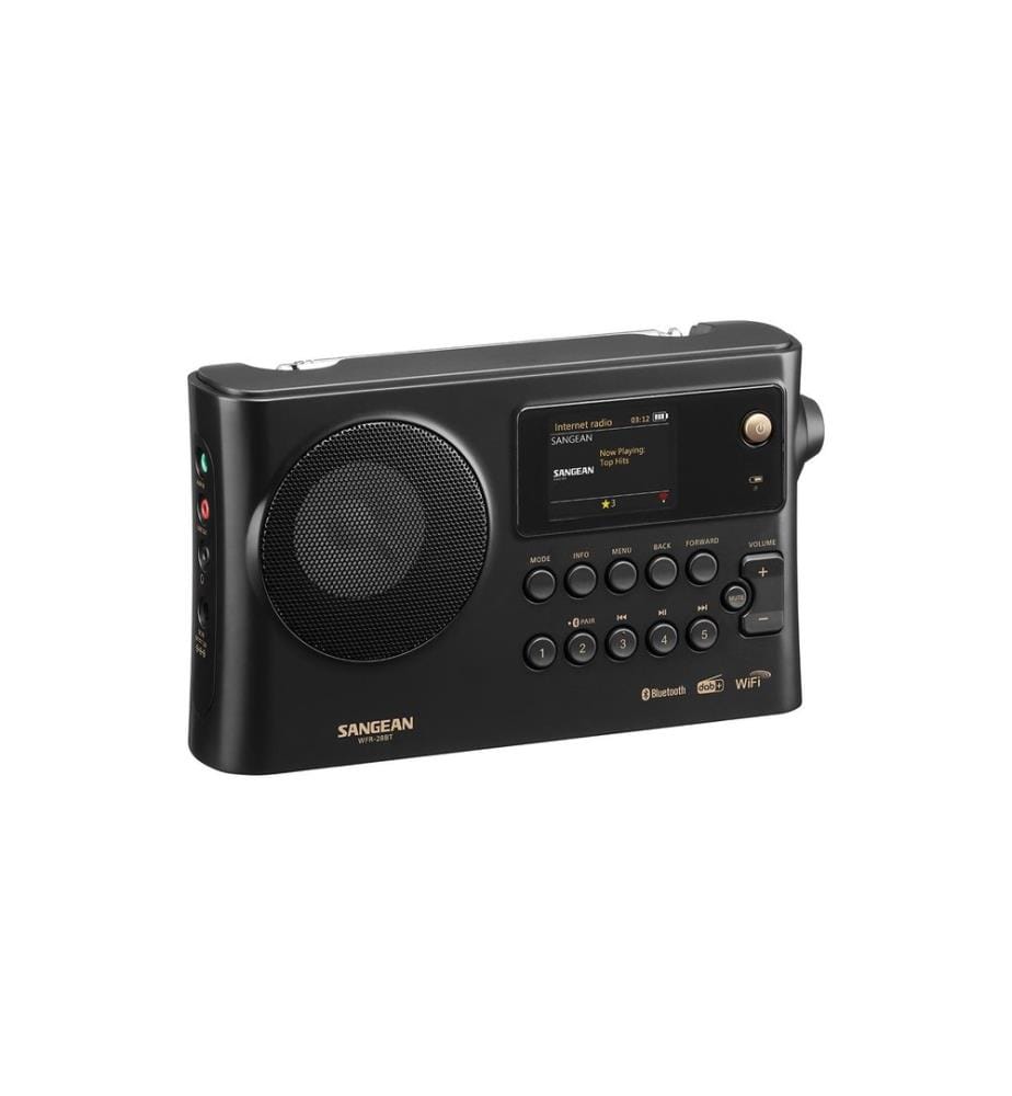 SANGEAN - Radio WFR-28BT Schwarz