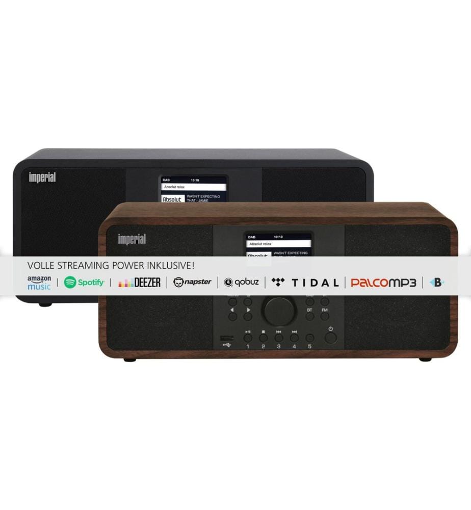 IMPERIAL - Lecteur radio/CD Dabman i205 CD Brun