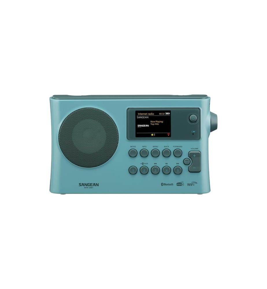 SANGEAN - Radio WFR-28BT Bleu clair