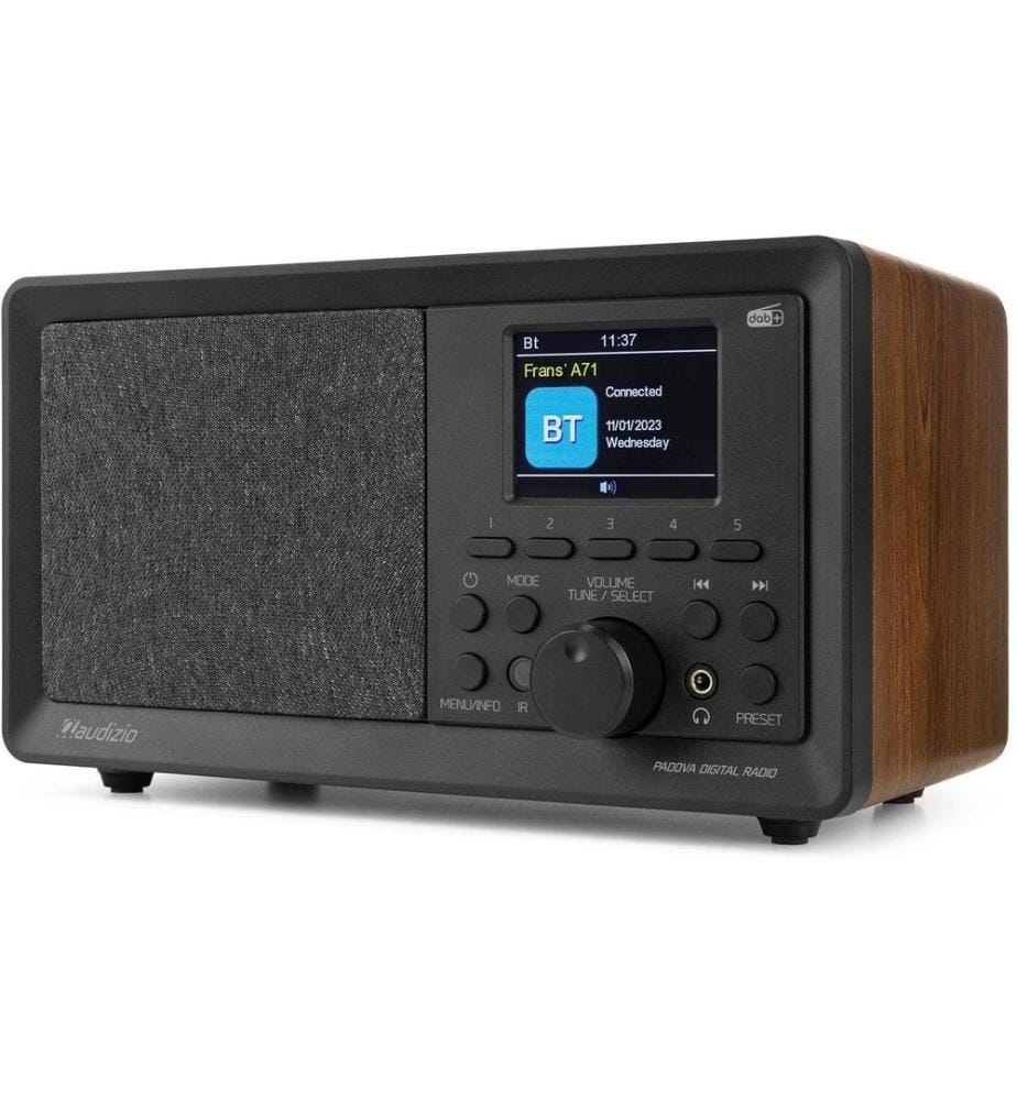 AUDIZIO - DAB+ Radio Padova Braun/Schwarz