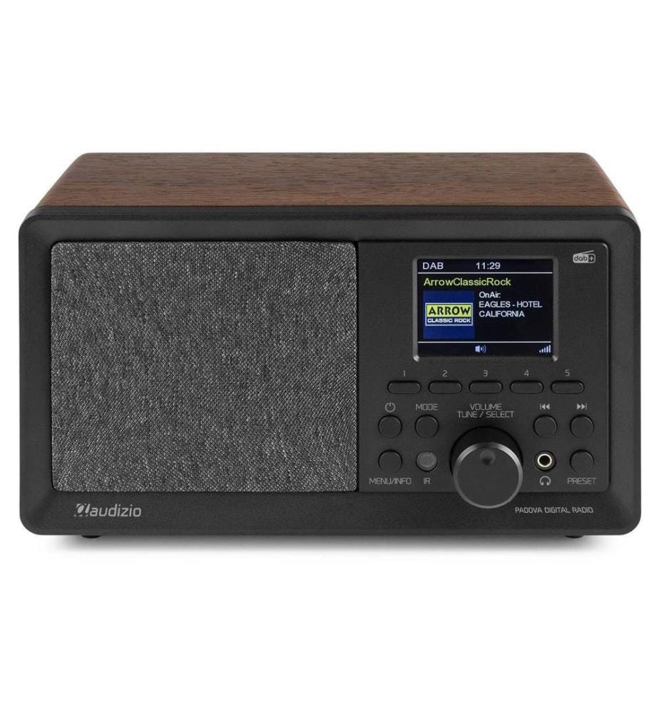 AUDIZIO - DAB+ Radio Padova Braun/Schwarz