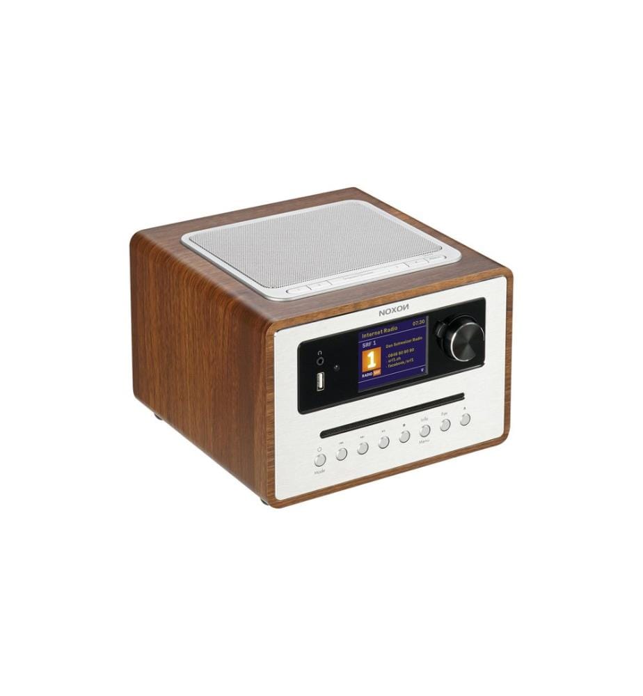 Noxon - Radio DAB+ IRadio 500 CD – Walnuss