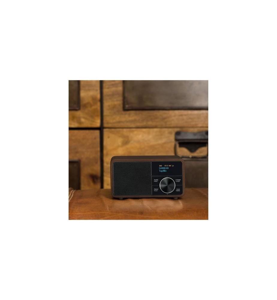 SANGEAN - Radio DDR-7 Dunkelbraun
