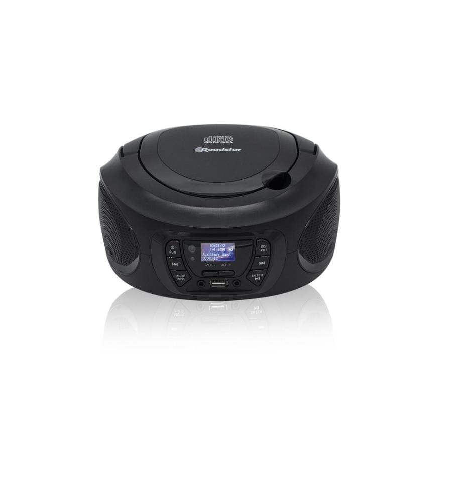 ROADSTAR - Lecteur radio/CD CDR-375 Noir