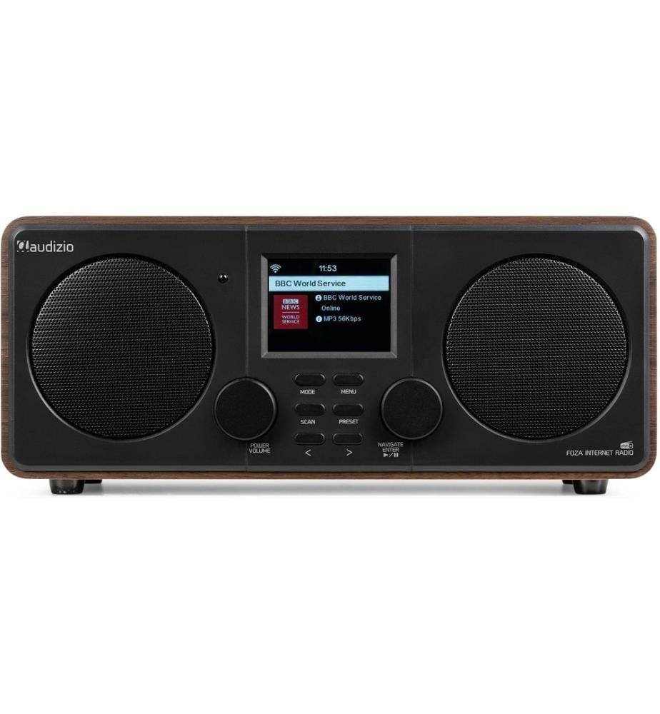 AUDIZIO - DAB+ Radio Foza Braun/Schwarz