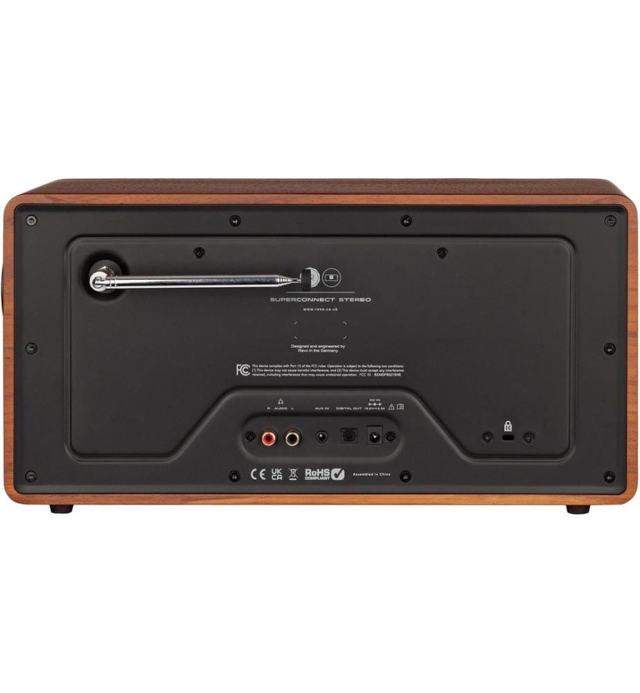 REVO - DAB+ Radio Superconnect Stereo Schwarz