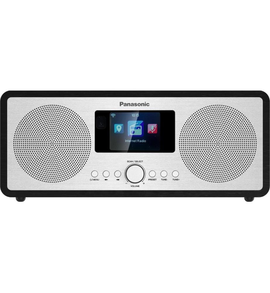 PANASONIC - DAB+ Radio RF-D40EG-K Silber