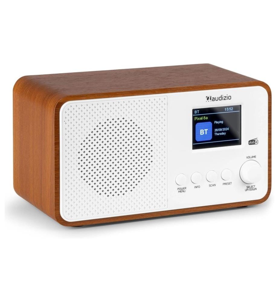 AUDIZIO - DAB+ Radio Avio Weiss