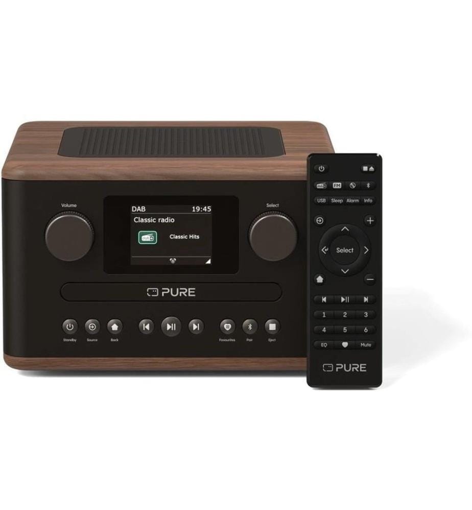 PURE - DAB+ Radio Classic C-D4 Schwarz
