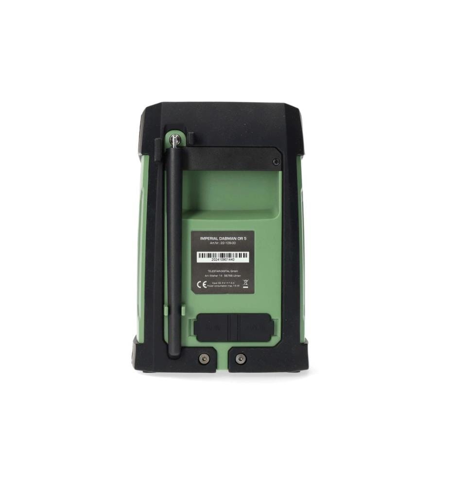 IMPERIAL - DAB+ Radio Dabman OR 5 Schwarz/Grün